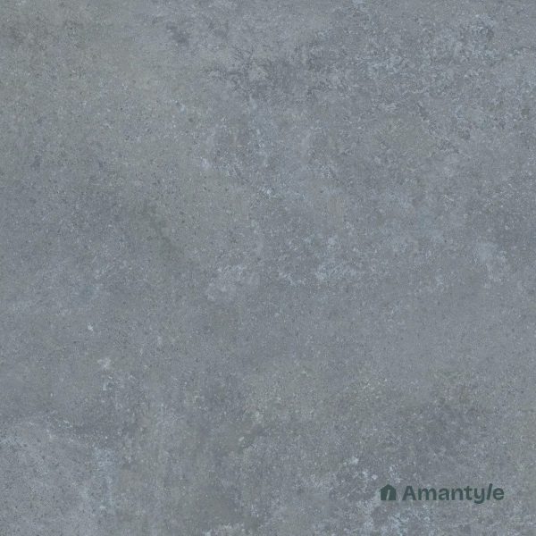 Grey Porcelain Rustic & Matt Wall & Floor Tile Code 120097 (600x600 mm, Matt)