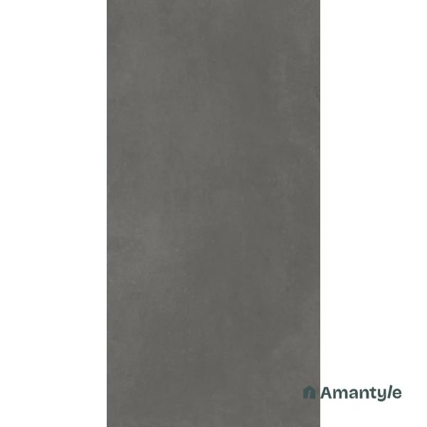 Grey Vitrified Concrete & Grey Wall & Floor Tile Code 140024 (600x600 mm, Matt)