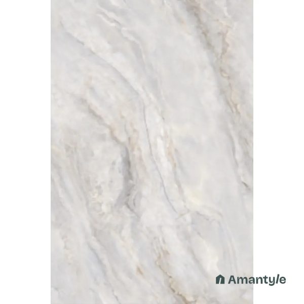 Grey Vitrified Marble Design Wall & Floor Tile Code 150027 (1200x1800 mm, Lux Carving Matt)