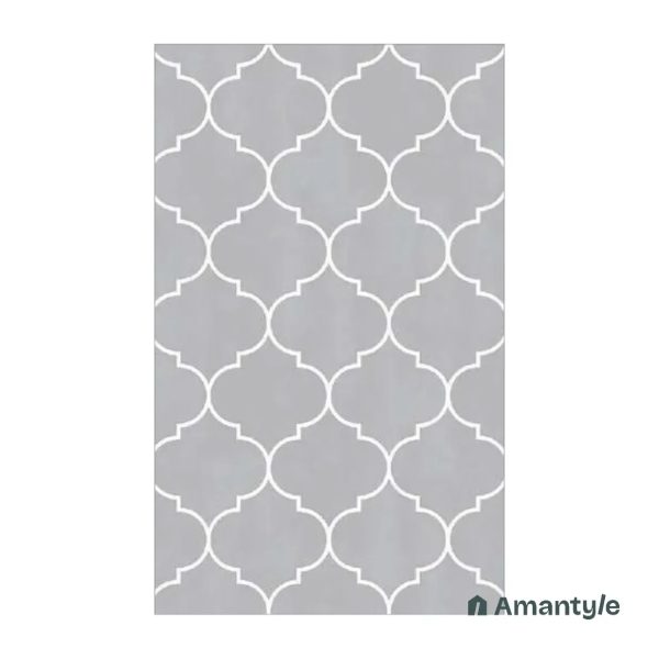 Grey Ceramic Subway Wall Tile Code 230023 (300x600 mm, Polished)