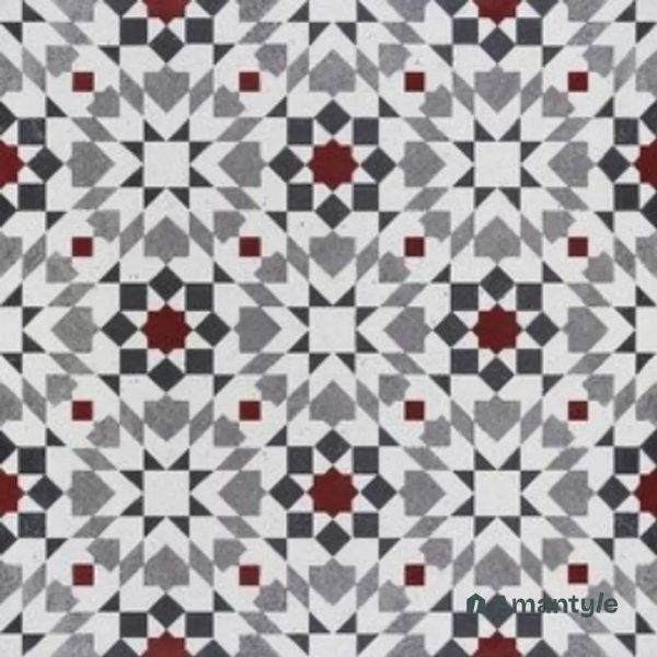Multicolor 3rd Fire Moroccan Wall & Floor Tile Code 250263 (600x600 mm, Matt)