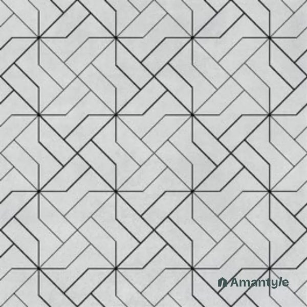 Brown 3rd Fire Moroccan Wall & Floor Tile Code 250264 (600x600 mm, Matt)